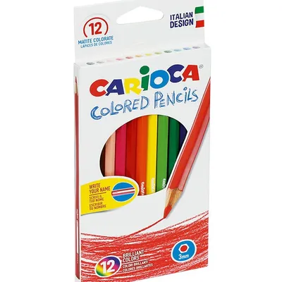 Kredki CARIOCA ołówkowe 12 kol.(40380)