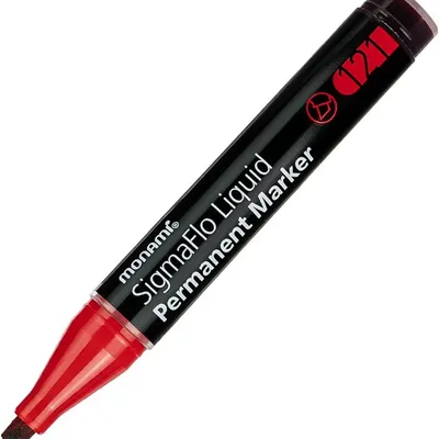 Marker permanentny SigmaFlo C 121 czerwony MonAmi (2080151506)
