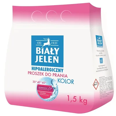 Proszek Do Prania Biały Jeleń 1,5Kg Do Kolorów