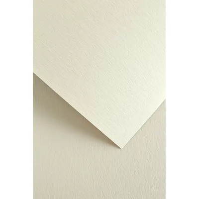Karton Ozdobny A4 180g Czerpany Kremowy 20'A /Argo