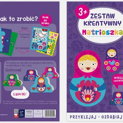 Zestaw Kreatywny Matrioszka /Interdruk
