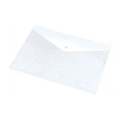 Koperta A4 PP Tai Chi Zatrzask Biała /Panta Plast