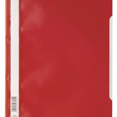 Skoroszyt A4 PP Czerwony /Durable 257303