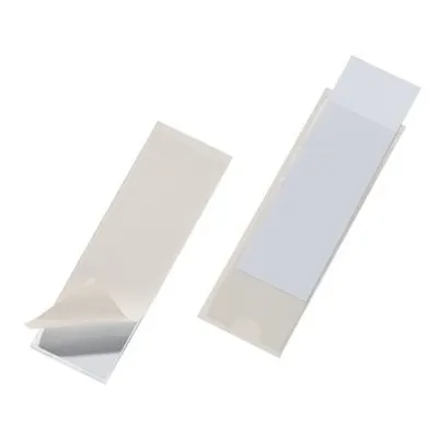 Samoprzylepna Kieszonka Pocketfix 40x125mm 10szt. Przezroczysta /Durable 807419