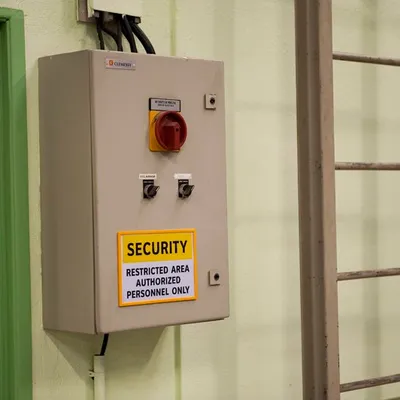 Magnetyczny Identyfikator Naścienny A6 Tarifold Żółty
