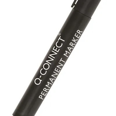 Marker Permanentny Q-Connect Okrągły 15-3mm (Linia) Czarny