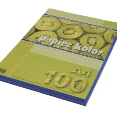 Papier Xero A4 A'100 80g Granatowy /Kreska