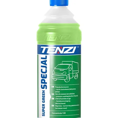 Tenzi Aktywna Piana do Mycia Ciężarówek, Maszyn Rolniczych Super Green Specjal 1L