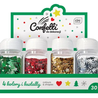 Confetti Do Dekoracji 30g Winter /Interdruk