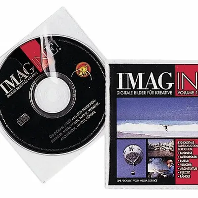 Kieszeń na CD/DVD Ochronna Wyściółka Cover PP 10szt. Przezroczyta /Durable 520219