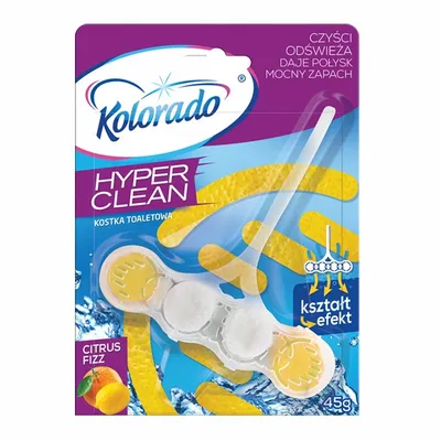 Kostka do WC 45g Hyper Clean Citrus Fizz / Kolorado