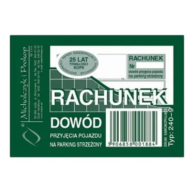 Rachunki i Inne Dowody Sprzedaży A7 80k /MiP
