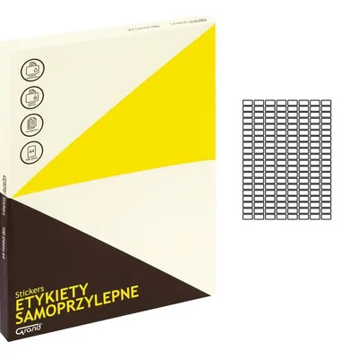Etykiety Samoprzylepne 22x12 160/A4 A'100 /Grand