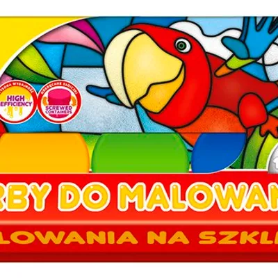 Farby do Malowania Na Szkle 12+1 kol. 20ml Sweet Colours / Otocki