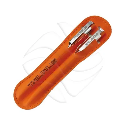 Komplet Długopis+Ołówek w Etui Skóropodobnym A10.2620.60 Pomarańczowy /MPM