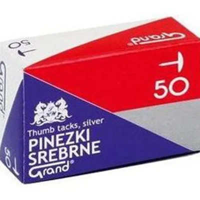 Pinezki Srebrne Zwykłe A'50 /Grand