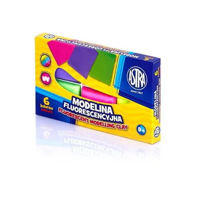 Modelina 6 kol. Fluo / Astra 83911902