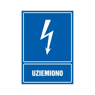 Znak TDC Uziemniono /TDC