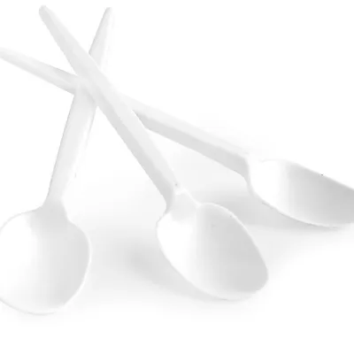 Łyżeczka Plastikowa Office Products 12Cm 100 Szt. Biała