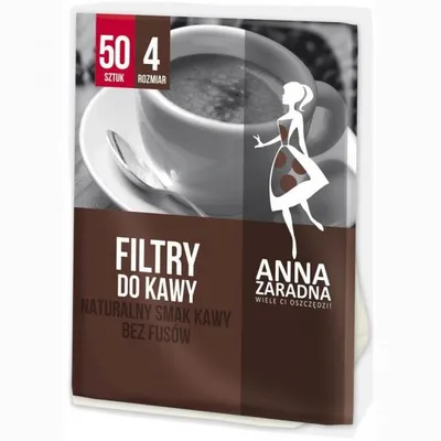 Filtry Do Kawy Nr 4 50szt. /Anna Zaradna