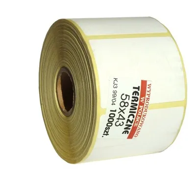 Etykieta Wagowa 57.5X40X600 Z Nadrukiem Pasaco