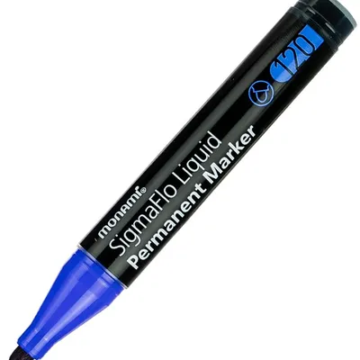 Marker permanentny SigmaFlo B 120 niebieski MonAmi (2080151502)