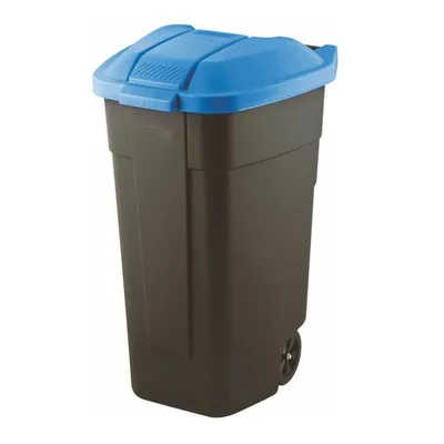 Pojemnik Do Segregacji 110L Na Kółkach Czarny/Niebieski / Curver 214127