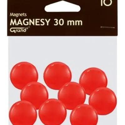 Magnes 30mm GRAND czerwony