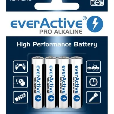 Bateria EverActive LR-03 AAA Alkaliczna 4szt.