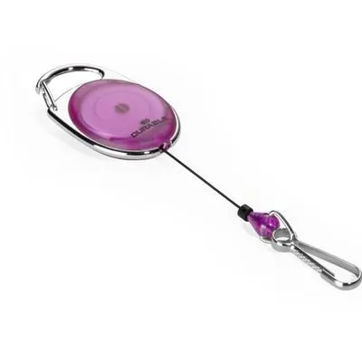 Mechanizm Ściągający Jojo Style (Karabińczyk) 80cm 10szt. Fioletowy /Durable 832712