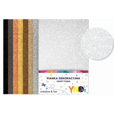 Pianka Dekoracyjna 8szt. Glitter Glam /Interdruk