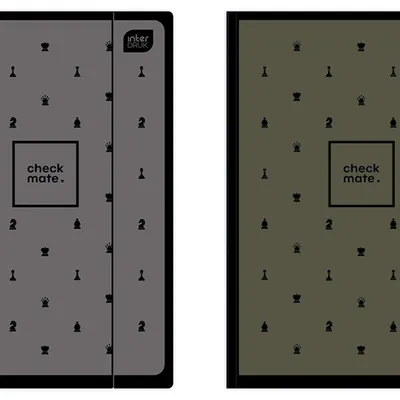 Teczka z gumką A4+ Soft Touch Chess