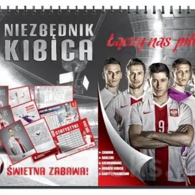 Niezbędnik Kibica A4 Naklejki Kolorowanki Karty PZPN /Interdruk