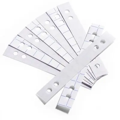 Paski Wzmacniające Samoprzylepne 50szt. Przezroczyste /Durable 807819