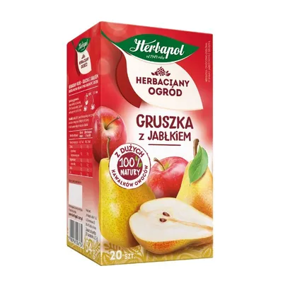Herbata Herbapol Herbaciany Ogród 20 Torebek Gruszka Z Jabłkiem