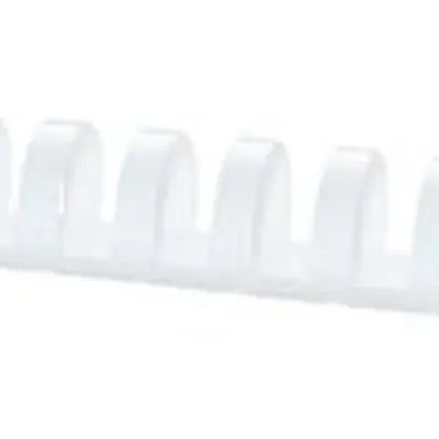 Grzbiety Do Bindowania Office Products A4 22mm (210 Kartek) 50 Szt. Białe