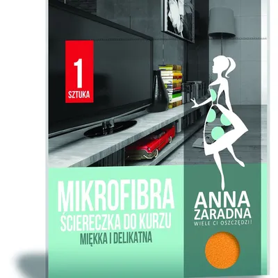 Mikrofibra ściereczka do kurzu / Anna Zaradna