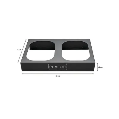 Stojak na Kosze 2x90L / Plafor