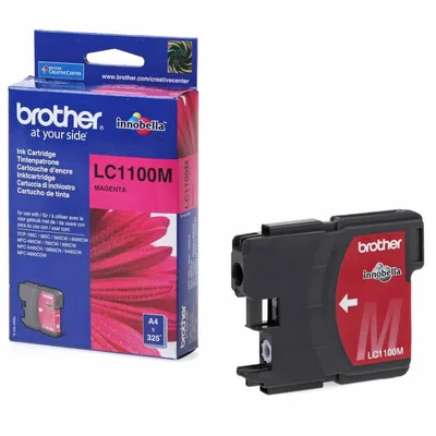 Brother LC1100M DCP-185/585/6690/MFC-790/5490/6490 Magenta (Oryg.)