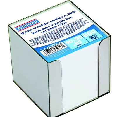 Kostka Donau Nieklejona W Pudełku 95X95X95mm Ok. 800 Kart. Biała