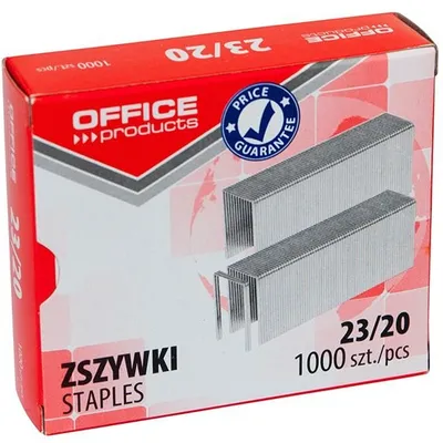Zszywki Office Products 23/20 1000Szt.