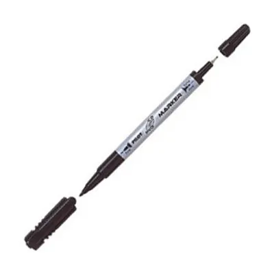 Marker CD/DVD Pilot Duo 2-końc. Czarny