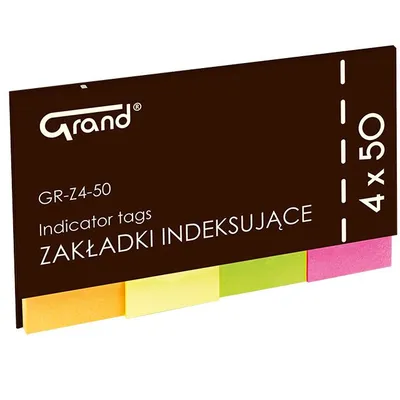 Zakładki indeksujące Grand flagi GR-Z4-50