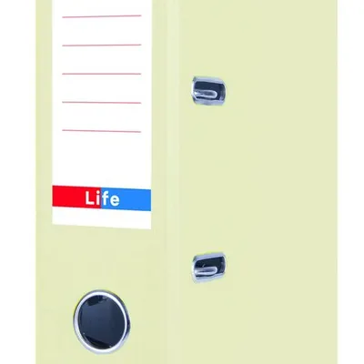 Segregator Life Lakierowany A4/75cm [ PL-11] Pastel Żółty /Donau