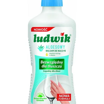 Ludwik Płyn do Naczyń 450ml Aloes