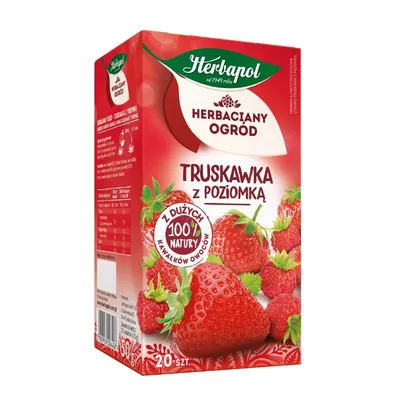 Herbata Herbapol Herbaciany Ogród 20 Torebek Truskawka Z Poziomką