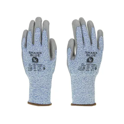 Rękawice TK Shark Antyprzecięciowe Rozm. 9 Niebieskie /TK GLOVES