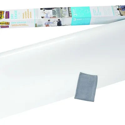 Suchościeralna Folia W Rolce Post-It Dry Erase (Def4X3-Eu) 61X91Cm Biała