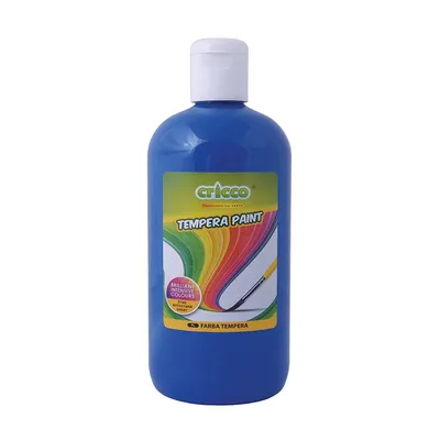 Farba Tempera Cricco 500ml Ciemna Niebieska