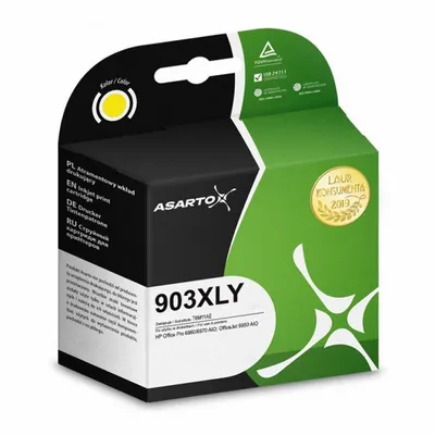 Tusz do HP 903XL T6M11AE/Pro 6960/6950 AIO Yellow / Asarto